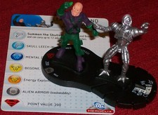 LEX LUTHOR AND BRAINIAC 040 Brave and the Bold DC HeroClix Rare