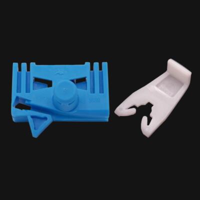 You.S window regulator repair kit set sliding piece + clip front right for Renault