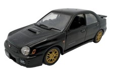AUTOart 1/43 Scale Model Subaru Impreza New Age WRX STi 2001 Black 58643 Unboxed