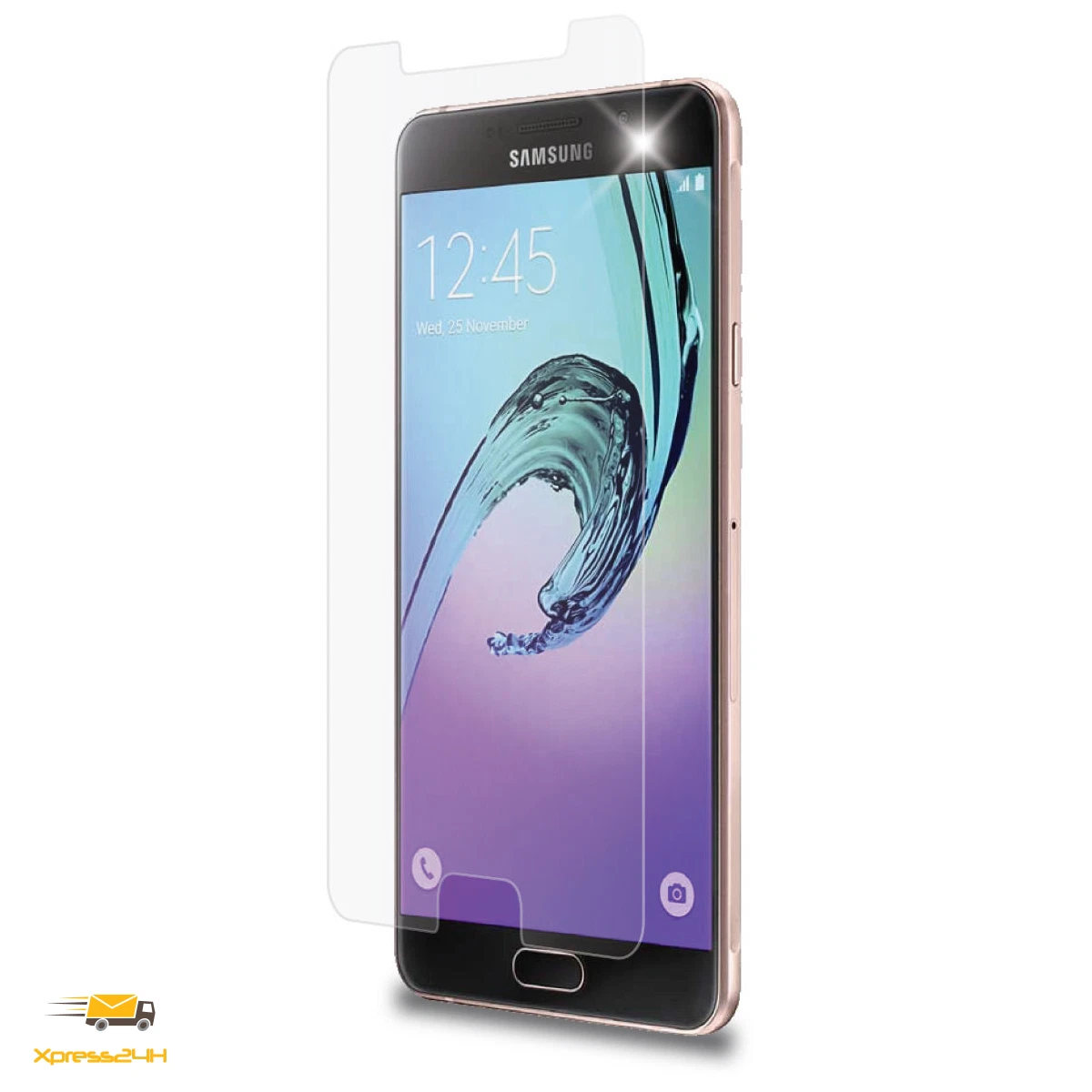 X-Dision 3 Pellicole Vetro Temperato 9H Per Samsung Galaxy A5 2016, HD Chiaro 0,33 Mm, Anti-Graffio, Con Kit Panno