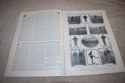 VINTAGE LESLIE'S WOCHENZEITUNG "FEUER DURCH BATTERIE" 29. OKTOBER 1903 - Bild 4 von 10