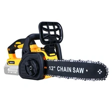 12 in Cordless Compact Chainsaw For DEWALT 20V MAX Battery Brushless w/2 chains
