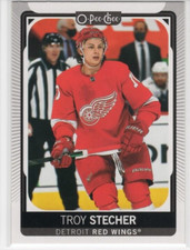 Troy Stecher 21-22 O-Pee-Chee OPC Base Common #231 Detroit Red Wings