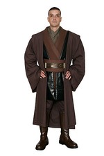 Star Wars Anakin Skywalker Costume and Robe in Brown - Film Set Quality
