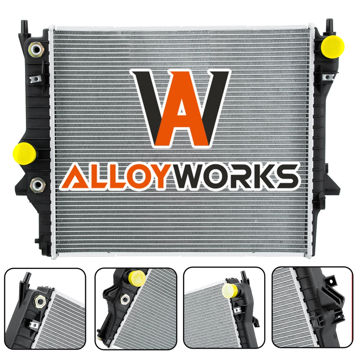 Aluminum Radiator For 2003 08 Jaguar S Type 05 2009 Jaguar XJ8 XJR