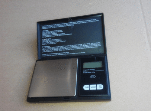 0.1g 1000g Digitale Präzisionswaage Feinwaage Taschenwaage Goldwaage Fein Waage - Bild 10 von 11