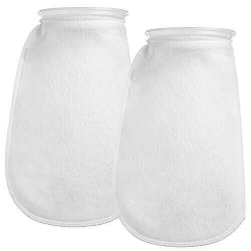 7 inch Ring x 16 in Long 200 Micron Felt Filter Sock Aquarium Filtration 12PK - Picture 1 of 1