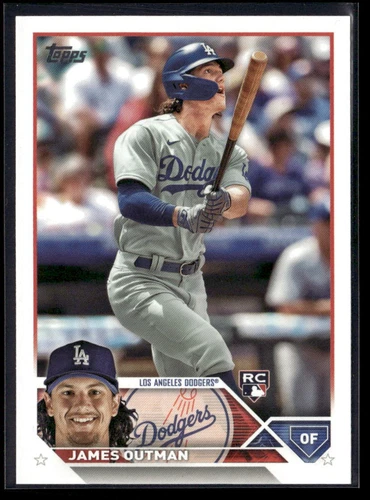2023 Topps #395 James Outman Rookie