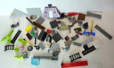 LEGO & Mega Bloks Mixed Lot  Bricks Round Sqaure and Other Not Counted