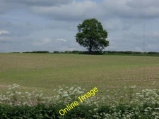 Photo 6x4 Arable field on the north side of the Maun Valley Clipstone/SK c2014