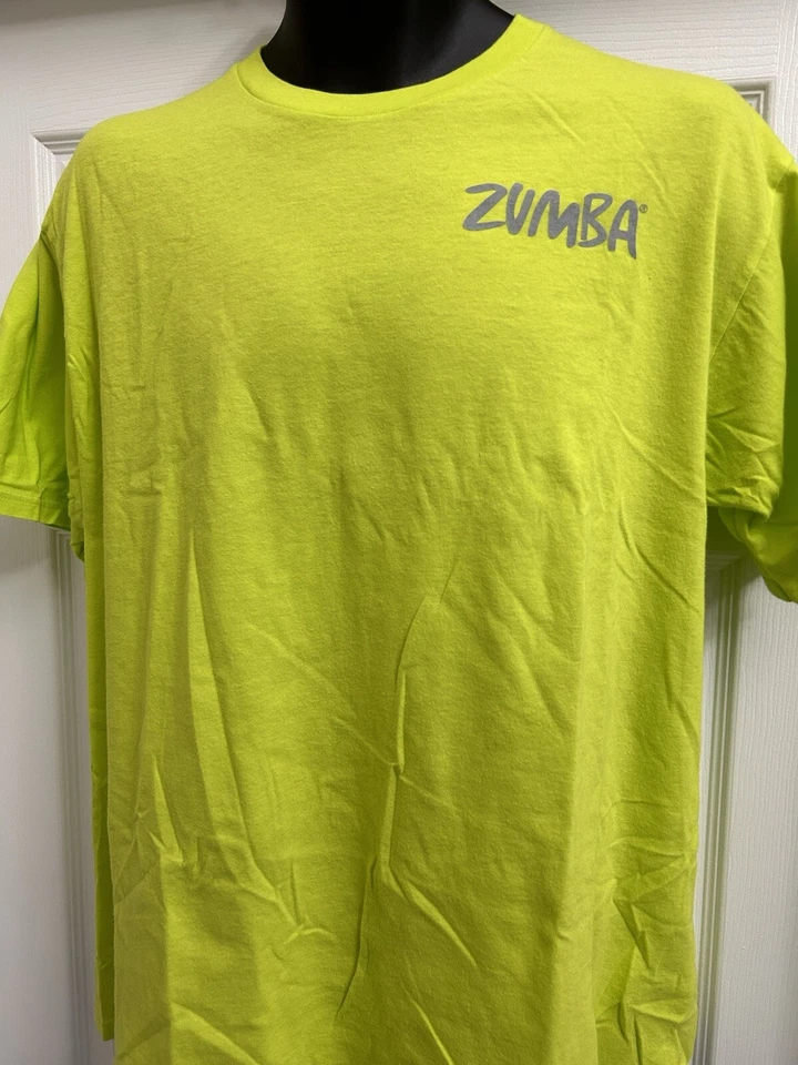 T Zumba Wear Unisex Zumba Verde UNA TALLA se adapta a la mayoría de los estampados de logotipo liso Foto 2 de 4