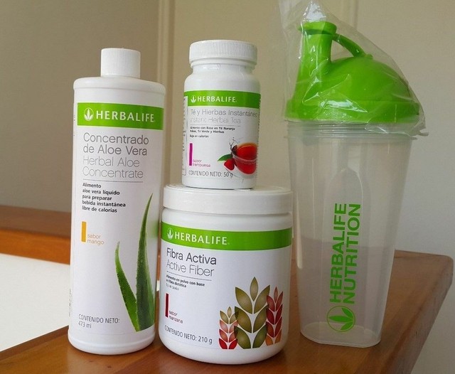 HERBALIFE Fiber+Tea+Aloe Fast Shipping From US. eBay