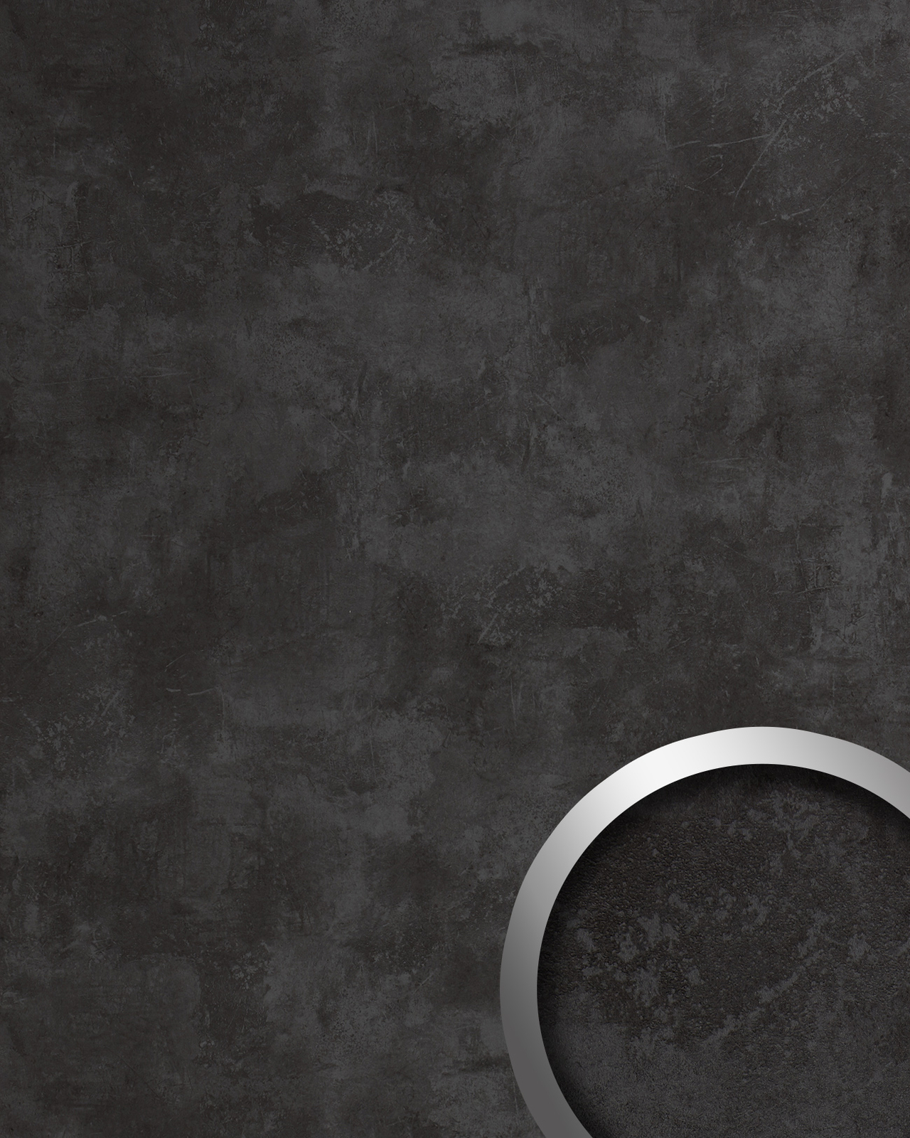 WallFace 25515 CEMENT Dark Nature Wandpaneel Beton Optik matt anthrazit 2,6 m2