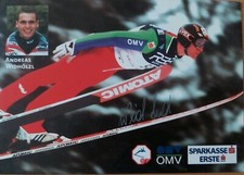 Andreas WIDHÖLZL - Austria, Złote Igrzyska Olimpijskie 2006 skoki narciarskie, oryginalny autograf!