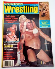 SPORTS REVIEW WRESTLING OCT 1981 WOMEN APARTMENT WRESTLING HULK HOGAN TOMMY RICH