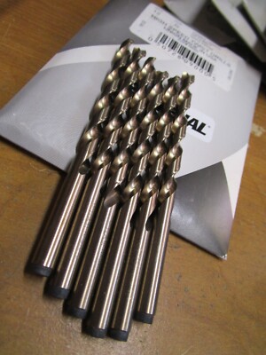 Ltr G Cobalt 135° Split Point Gold Finish Jobber Drill QTY 6