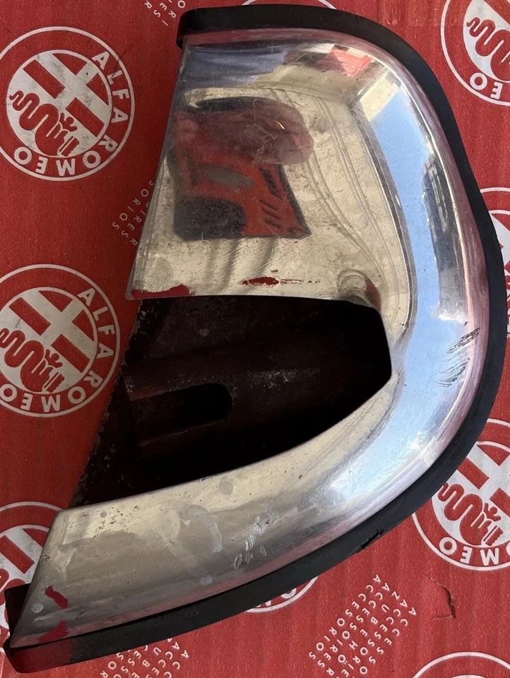 Protector de parachoques delantero ALFA ROMEO 1958-64 Giulia Giulietta usado OEM lado del pasajero” Foto 4 de 4