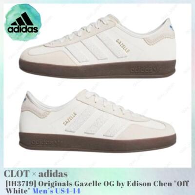 CLOT x adidas Originals Gazelle OG by Edison Chen White IH3719
