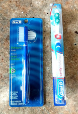 DENTURE BRUSH  ORAL B TOOTHBRUSH NEW   PRICE REDUCED  