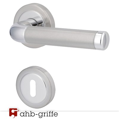 Südmetall Türgriff Sybille-R Top Speed  Kl.3 Chrom poliert Edelstahl matt BB
