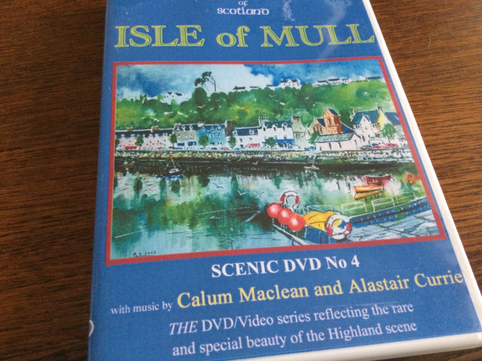 Isle of Mull scenic dvd no4 series reflecting the rare special beauty of highlan