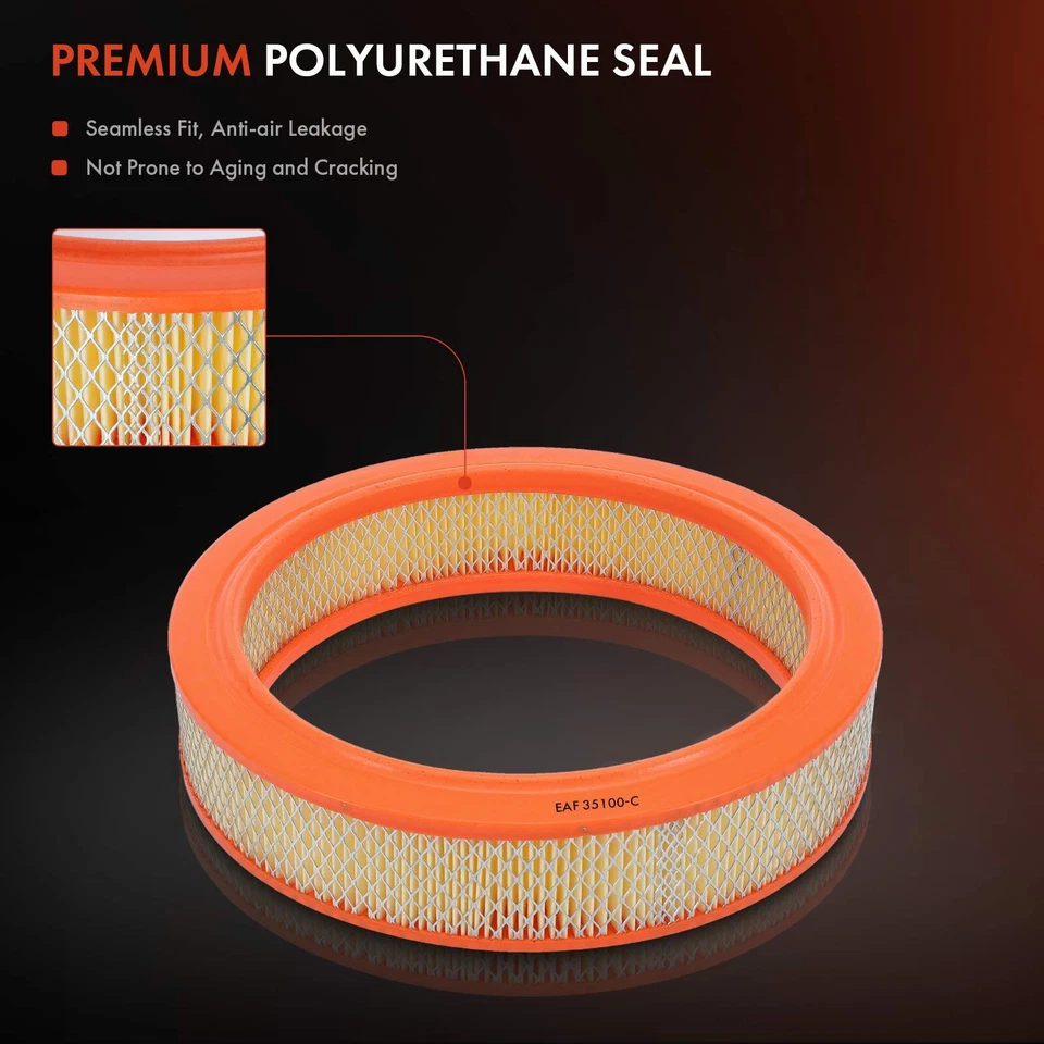 Filtro de ar do motor para Ford F-150 1975 1977-1985 Bronco 1978-1985 F-250 1972-1985 - Imagem 4 de 4