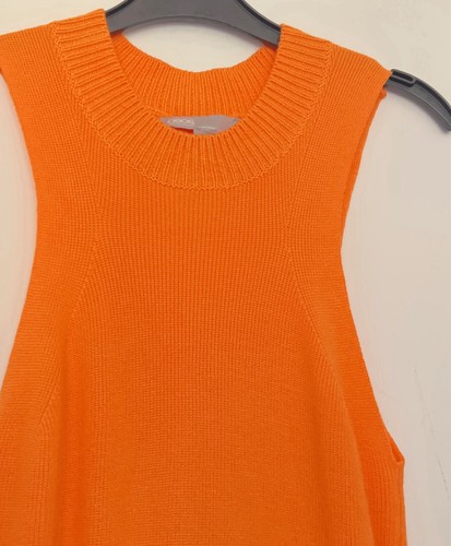 ASOS Orange Knit Top Size 10  - Picture 4 of 5