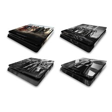 ZACK SNYDER'S JUSTICE LEAGUE CHARACTER ART VINYL SKIN FOR SONY PS4 SLIM CONSOLE