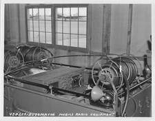 ORIGINAL 1946 PHOTO 591st AAF BASE UNIT 1st M-A-T GROUP MOBILE RADIO EQUIPMENT 8