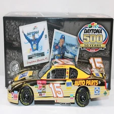 MICHAEL WALTRIP 2001 GOLD CHROME #15 DAYTONA 500 WINNER NAPA CHEVY /144 MADE!!