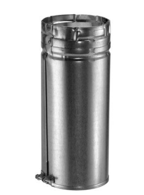 DuraVent 6GV12A Type B Gas Vent 6  diameter by 12'' length Adjustable
