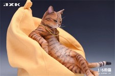 JXK 1:6 Leopard Cat Model Animal Collection Scene Decor Soldier Gift Toy