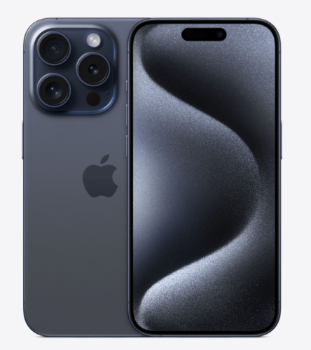 Apple iPhone 15 Pro – 128 GB – Blue Titanium (Unlocked)