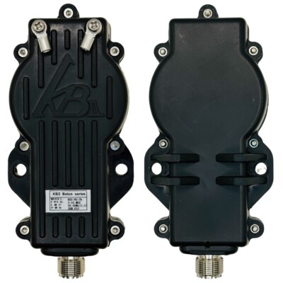 1:1 Transformer Antenna BALUN 3-54MHz 2KW BLACK High Power Current Balun