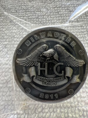 Milwaukee HOG 2011 Harley Davidson NOS Pin for Jacket or Vest