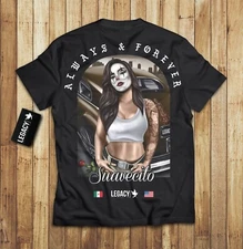 Suavecito Lowrider Legacy T-Shirt T Tee Black Clown