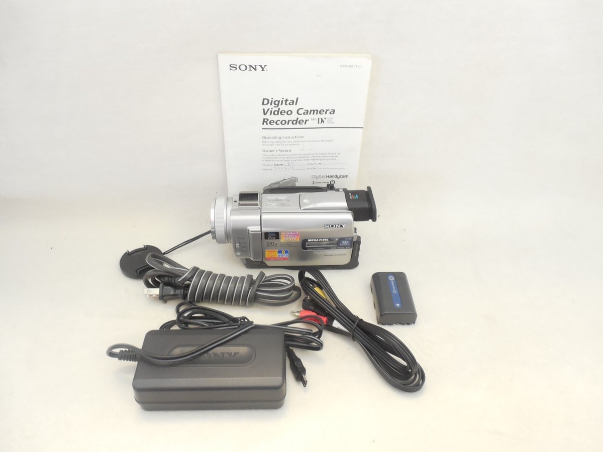 REFURBISHED Sony Handycam DCR-TRV20 Mini DV Camcorder Tested