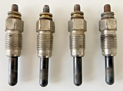 4er-SET Original BERU Glühkerze, 0 100 221 105, VW Golf/Passat, Oldtimer