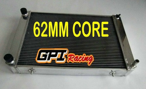 62MM 2.5" Fit Triumph TR7 1980 1981 80 81 manual MT aluminum radiator+FAN - Picture 2 of 8