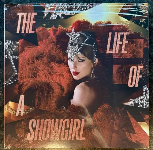 Taylor Swift - “The Life Of A Showgirl” - Red Lipstick & Lace Vinyl