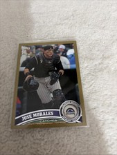 2011 Topps Update Series - Jose Morales #US236 Gold /2011 Colorado Rockies