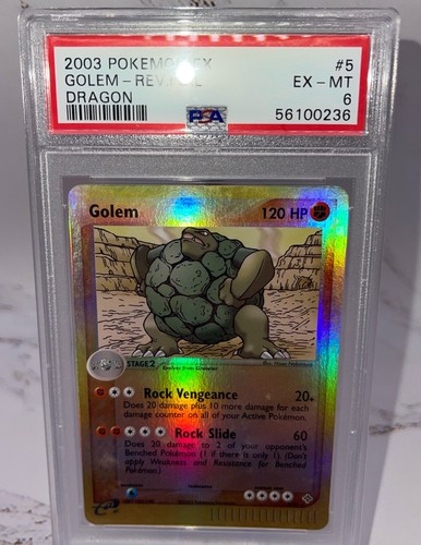 Golem graded PSA 6 for sale on eBay