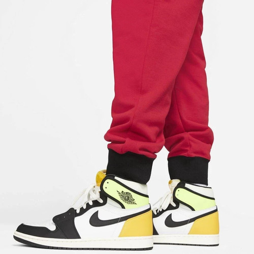 Nike Air Jordan Jumpmam Men Fleece Jogger Pants Red Size Large - Picture 6 of 6