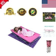 My Cot Portable Toddler Bed in Pink - Easy Travel with No Setup Required