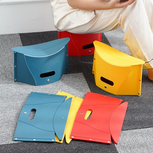 Portable Folding Stool for Adults Fold up Camp Chair Collapsible Stool Camping - Picture 21 of 24