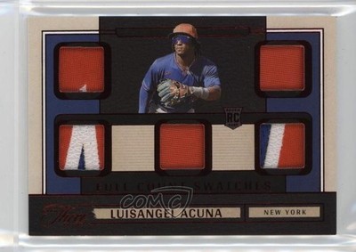 2025 Panini Three and Two FOTL Red /7 Luisangel Acuna #FCS-LAA Rookie RC 1q3f