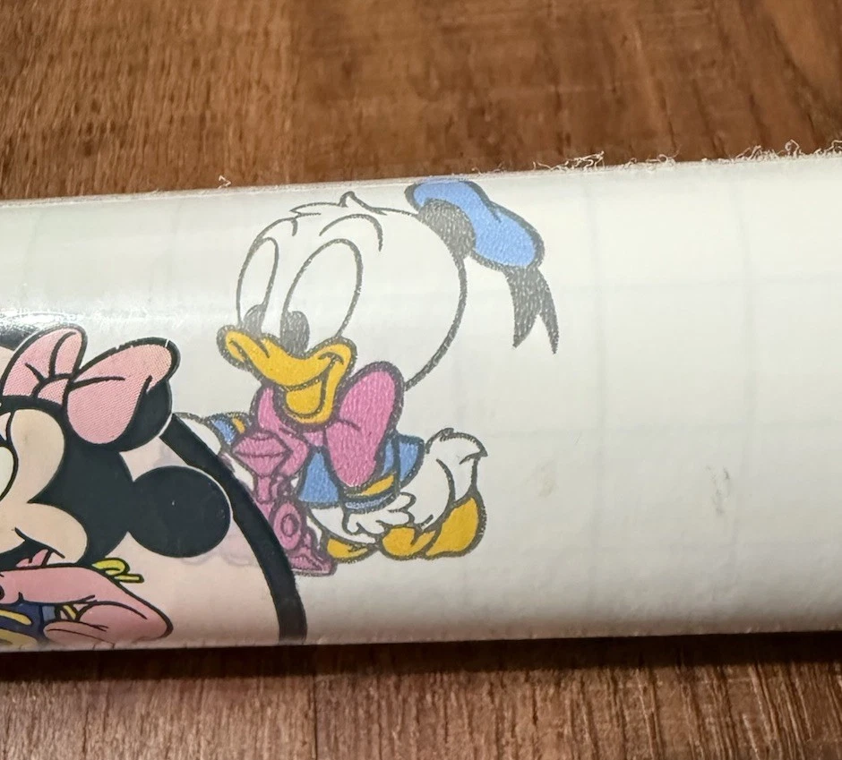 Новая контактная бумага Disney Babies 1989 Rubbermaid ширина 18 дюймов 8 ярдов Микки Минни - Изображение 3 из 4