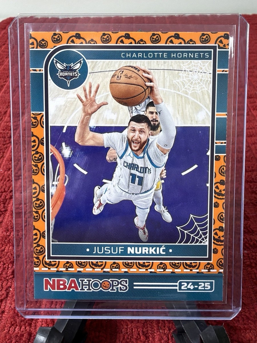 2024-25 Hoops Haunted Hoops #26 Jusuf Nurkic Orange Card Charlotte