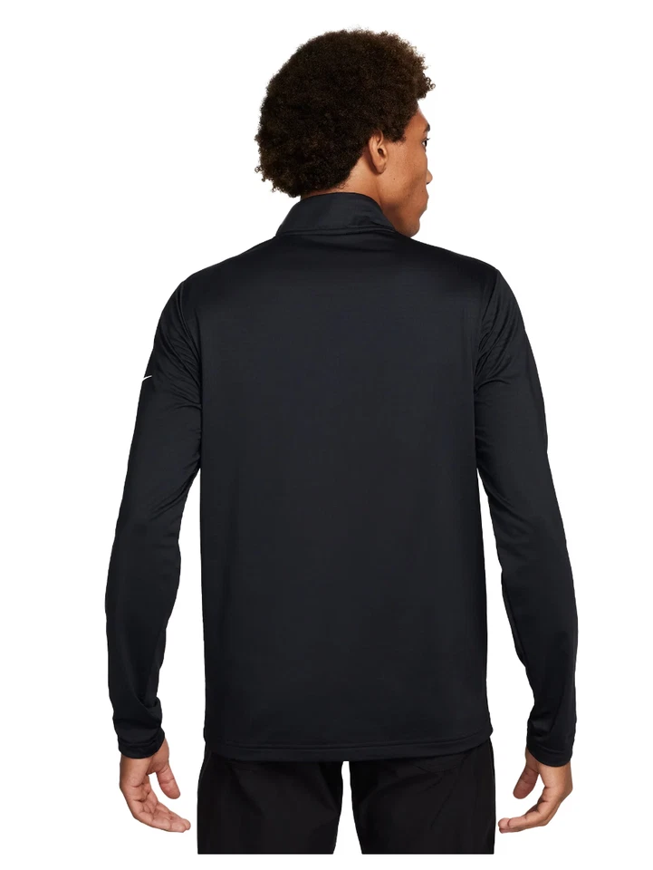 Nike Golf Victory Men's Dri-FIT 1/2 Zip Top Style FD5837 010 Black New w/ Tags - Image 2 of 3