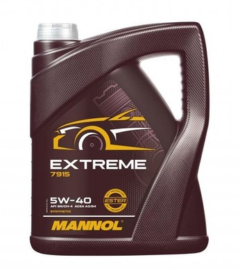 MANNOL Extreme 5W-40 5L Motoröl für CITROËN DACIA DAEWOO DAIHATSU DODGE DS